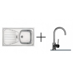 Zlewozmywak Deante ZML 0110 + bateria Franke LULA
